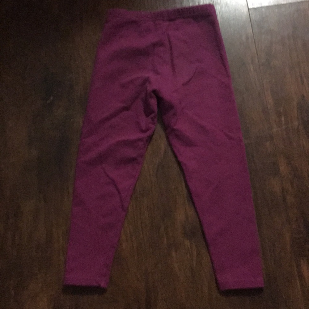 Girls Maroon pants